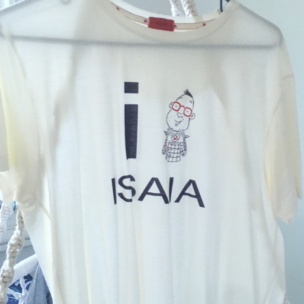 ISAIA t-shirt small. Limited edition.